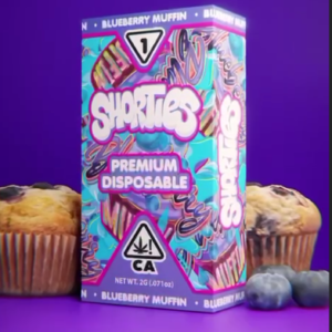 Shorties Blueberry Muffin Disposable
